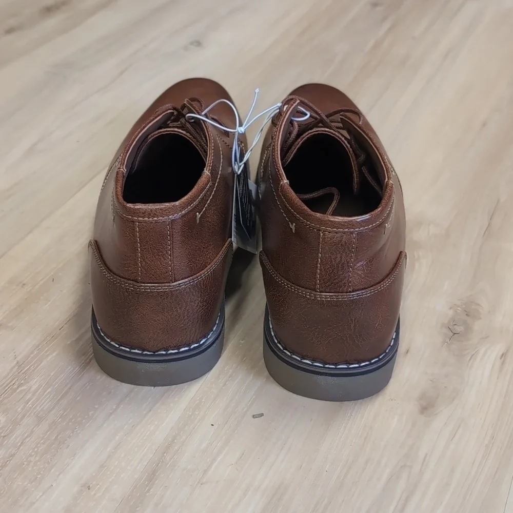 STEVE MADDEN Men's Short Chukka P-Symin Boots In Cognac